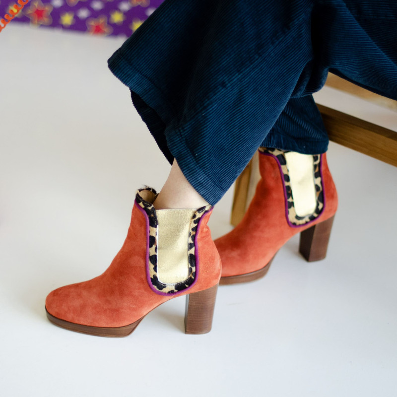 Bottines La Cordoba Terracotta