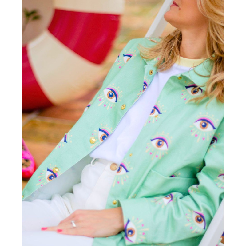 Veste Zephyr Eyes Menthe