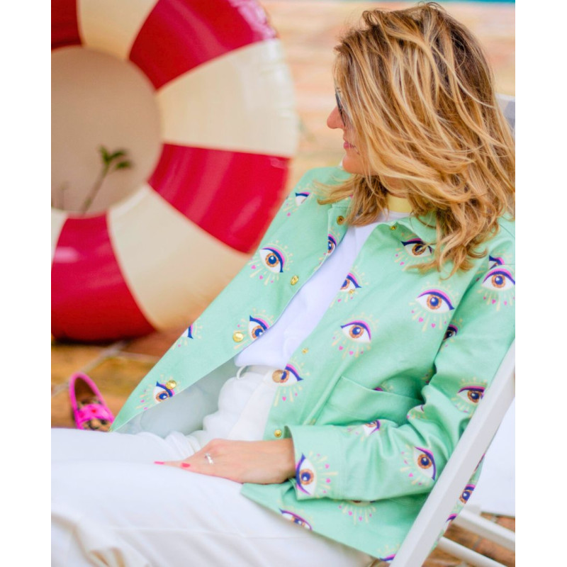 Veste Zephyr Eyes Menthe