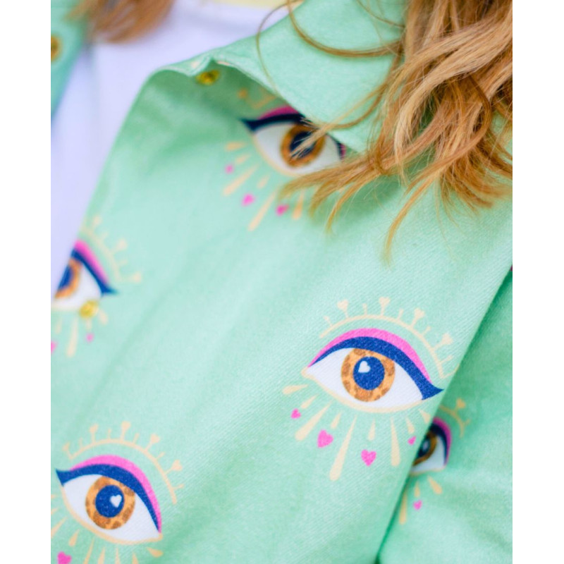 Veste Zephyr Eyes Menthe