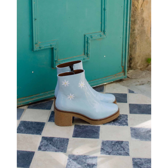 Bottines Alaska bleu ciel