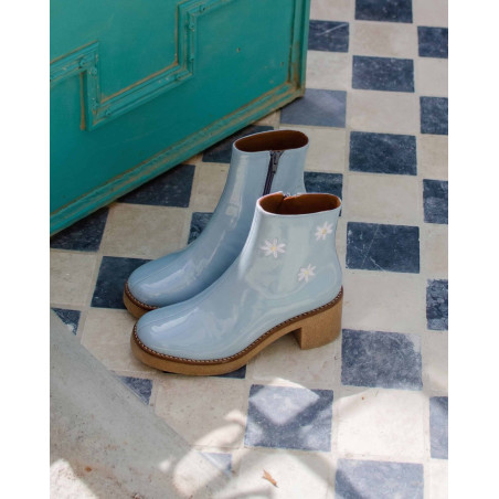 Bottines Alaska bleu ciel