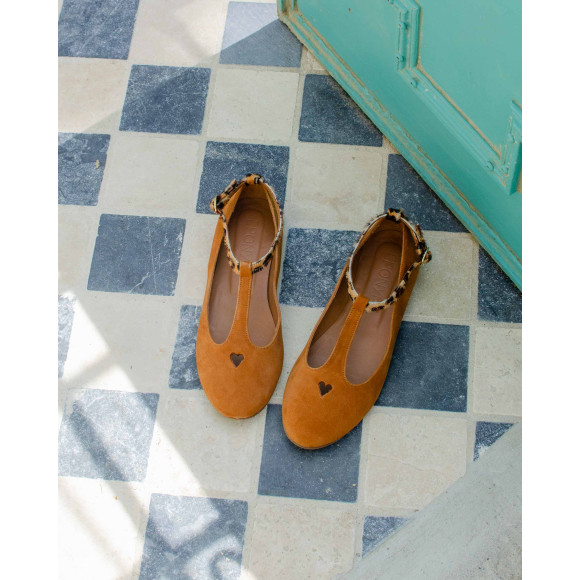 Ballerines Alameda Chocolat