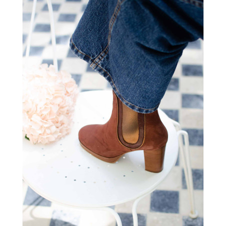 Bottines Cordoba Marron