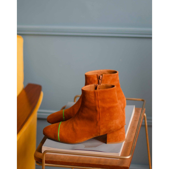 Bottines Paris Caramel