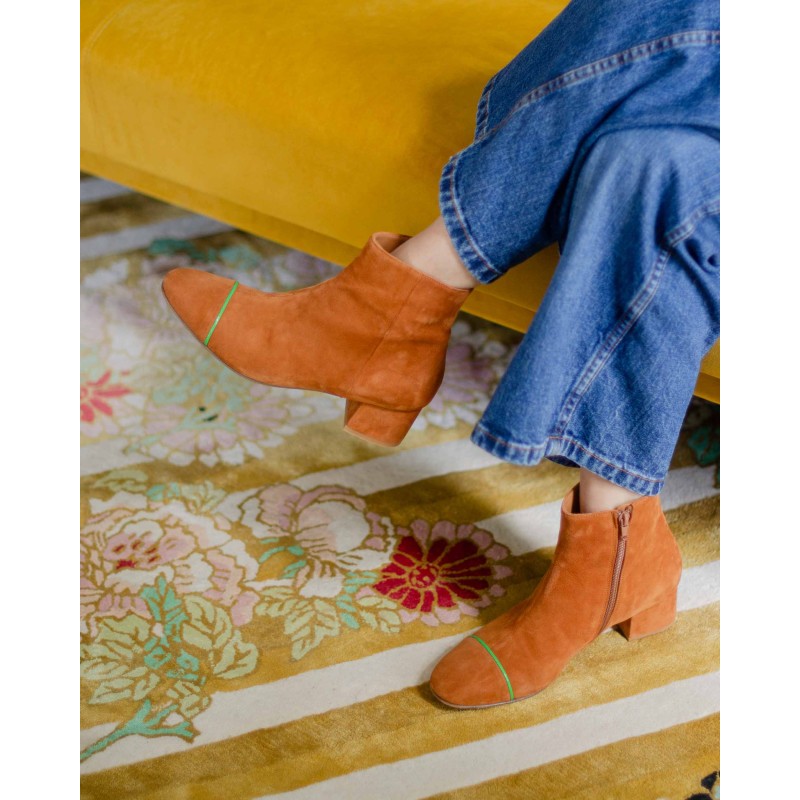 Bottines Paris Caramel