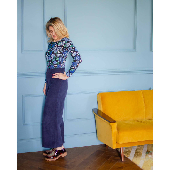 Pantalon Artemis Bleu nuit