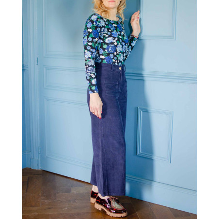 Pantalon Artemis Bleu nuit