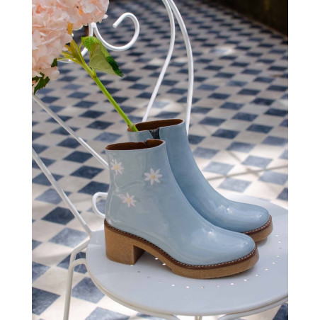 Bottines Alaska bleu ciel
