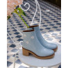 Bottines Alaska bleu ciel