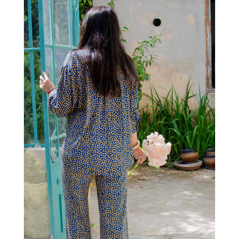 Chemise Athéna Pois de dos