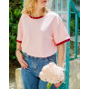 T-shirt Hélios Rose pastel