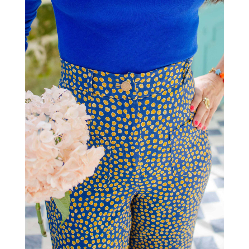 Pantalon Artemis Pois zoom