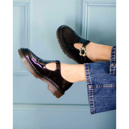 Derbies Bloomsbury Réglisse portée croisée