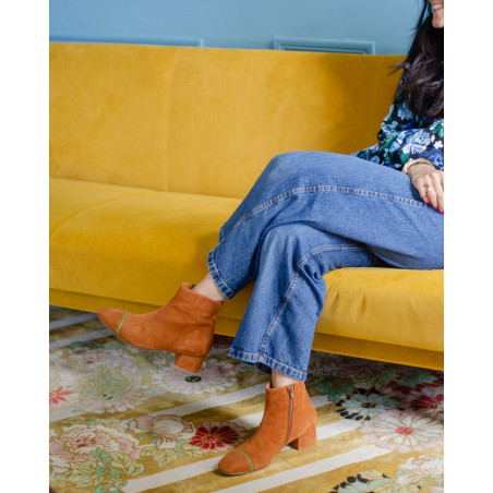 Bottines Paris Caramel allure