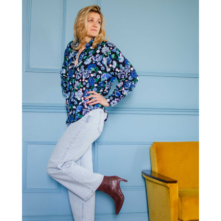 Chemise Athéna Jardin Secret allure 2