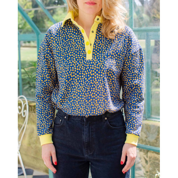 Sweat Polo Apollon Pois look 1