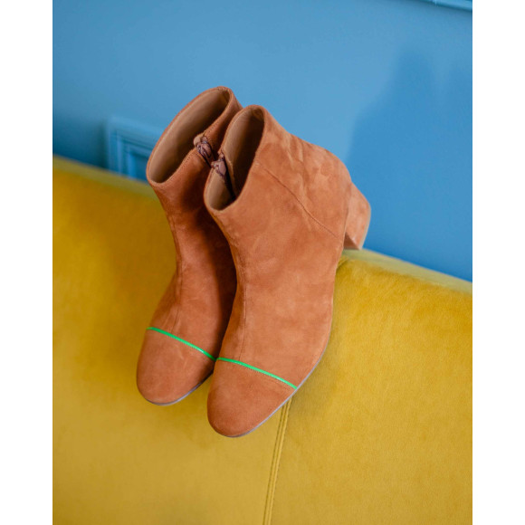 Bottines Paris Caramel tendance